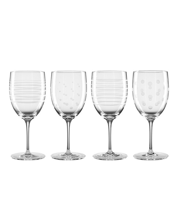 Oneida Mingle Wine Glasses Set of 4