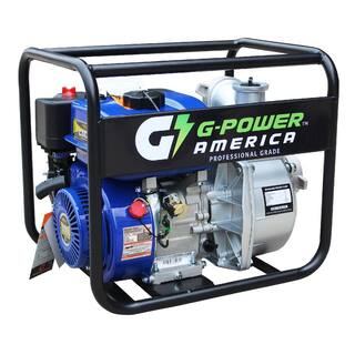 7 HP 3 in. Gas Semi-TrashWater Pump with 208cc7 HP LCT Commercial Grade Professional Engine 227.3 GPM GNP30C