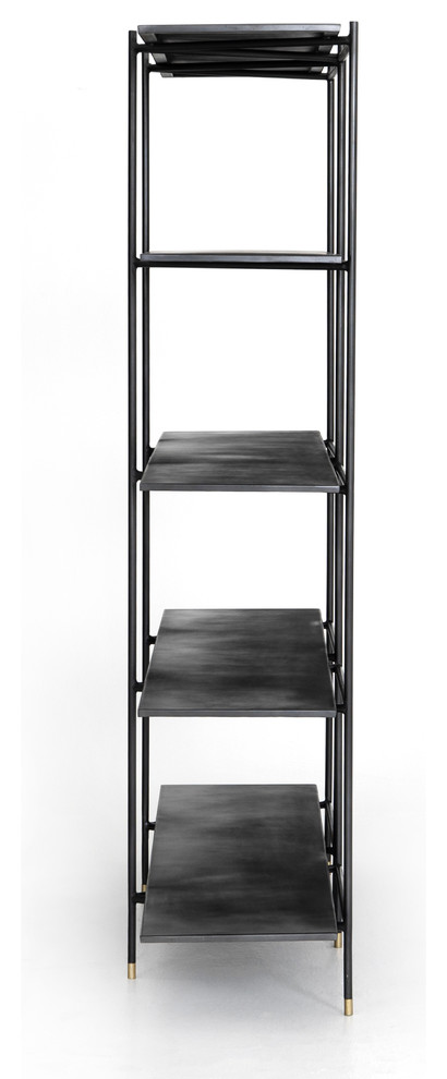 Vito Bookshelf   Industrial   Bookcases   by Four Hands  Houzz