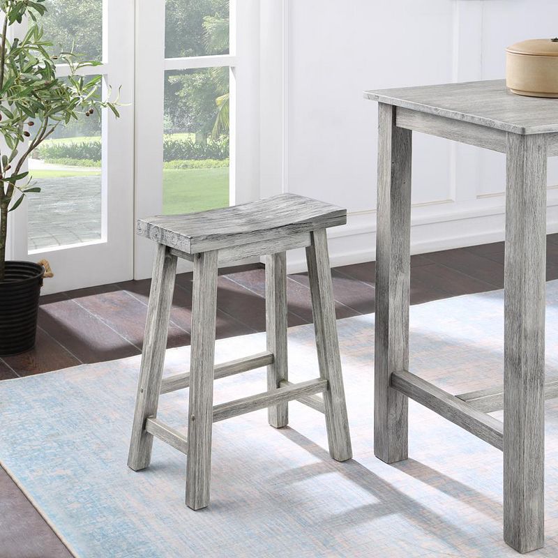 Boraam Sonoma Saddle Counter Stool 24