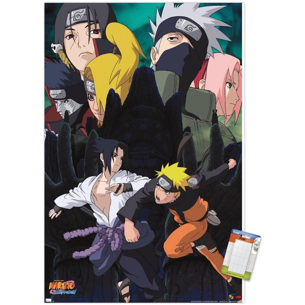 Trends International Naruto Action Unframed Wall Poster Prints