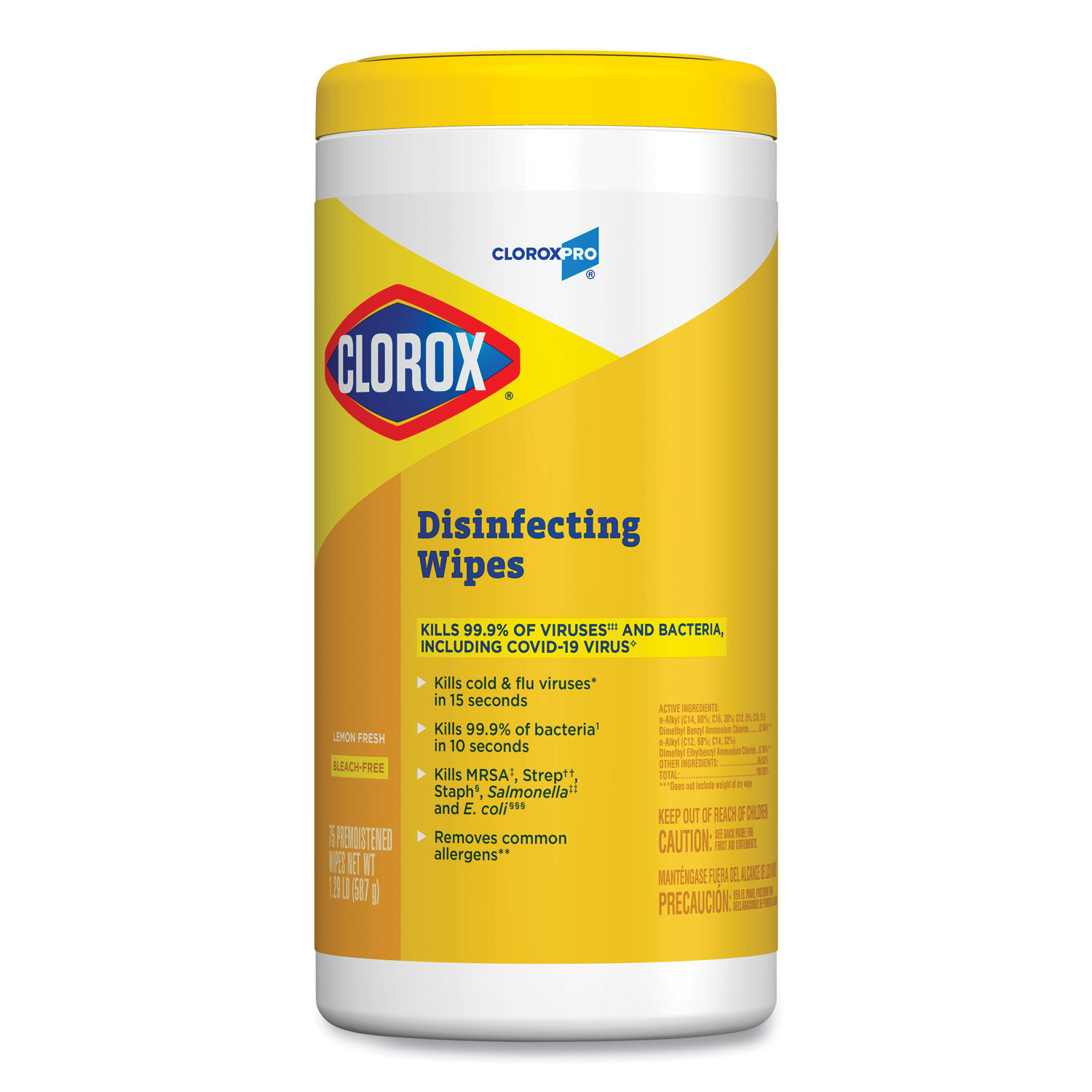 Disinfecting Wipes by Cloroxandreg; CLO15948EA