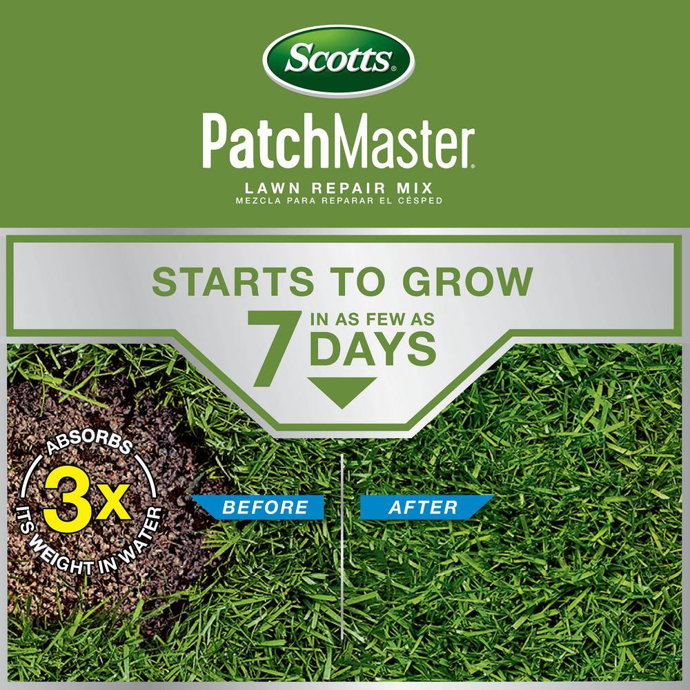 Scotts PatchMaster 4.75 lbs. Lawn Repair Mix Tall Fescue Mix Combination Grass Seed Fertilizer and Mulch 14900-1