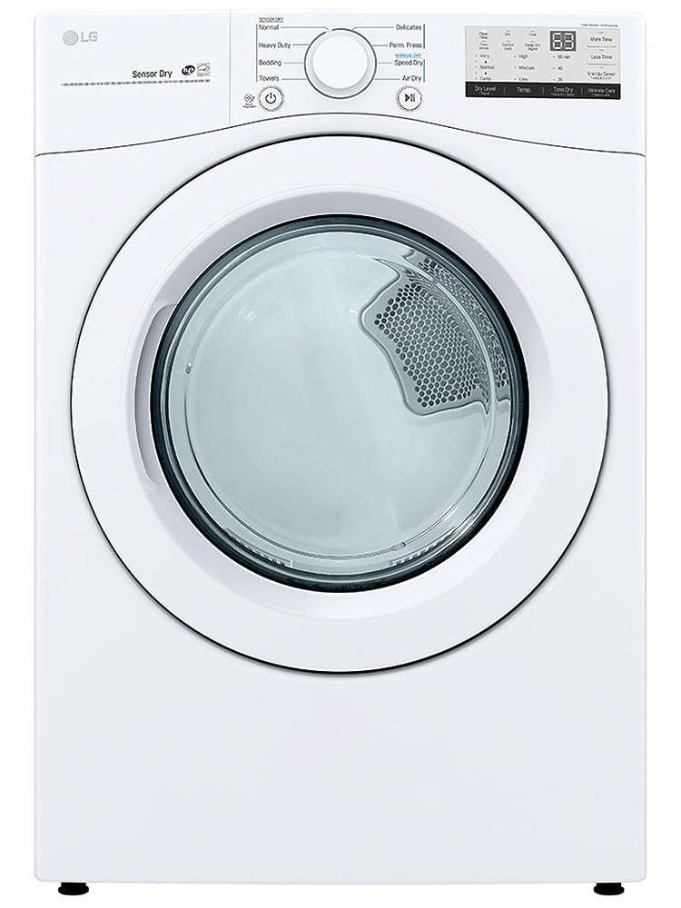 LG 7.4 Cu. Ft. White Electric Dryer