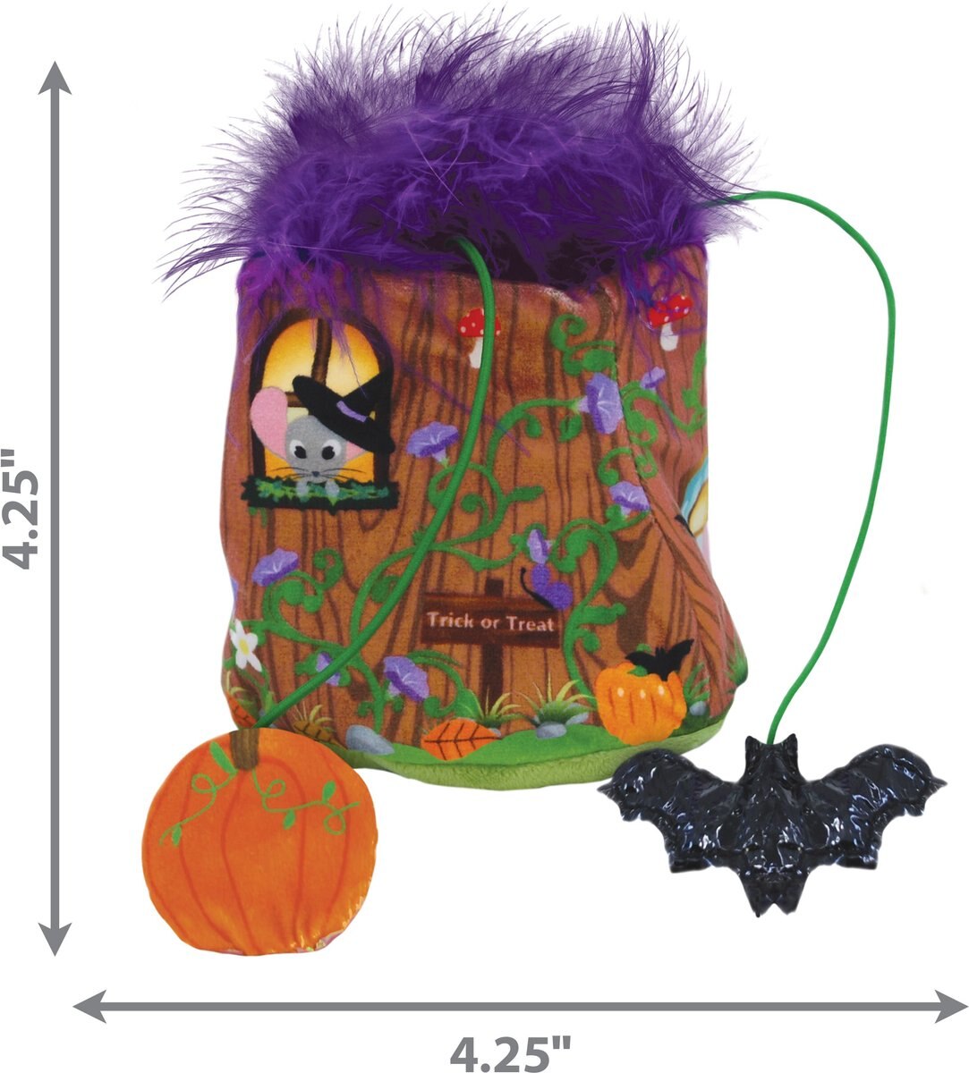 KONG Halloween Puzzlements Hideaway Cat Toy