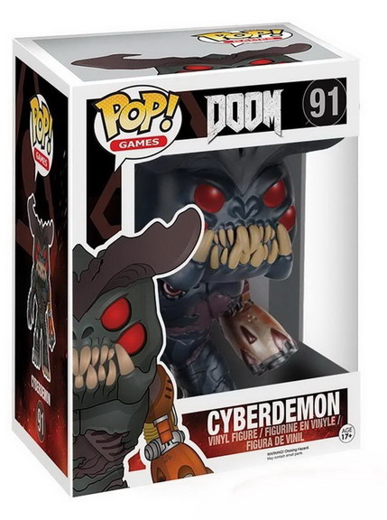 Funko Doom POP 6 Vinyl Figure: Cyberdemon