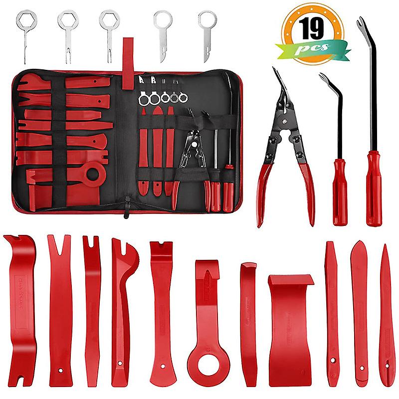 Hand Tool Set Pry Disassembly Tool Interior Door Clip Panel Trim Dashboard Removal Tool Kit Auto Car Opening Repair Tool Set