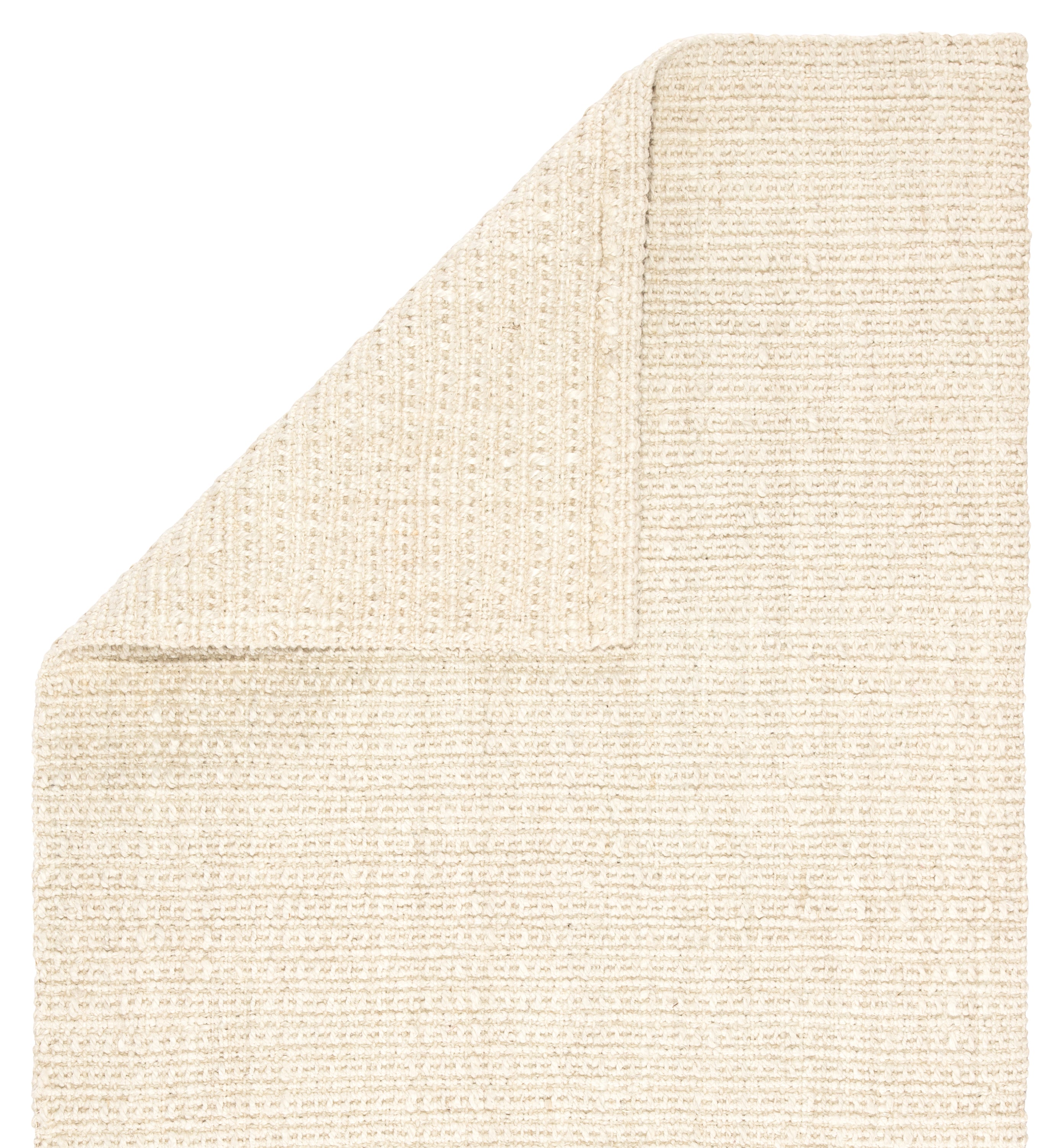 Tyne Natural Solid Ivory Area Rug