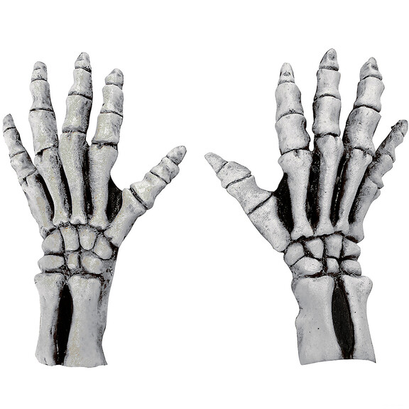 Morris Costumes TB27317 Adult Skeleton Gloves