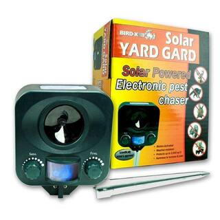 Bird-X #1 Best Seller Solar Yard Gard Ultrasonic Animal Repeller Animal Control YG-SOLAR