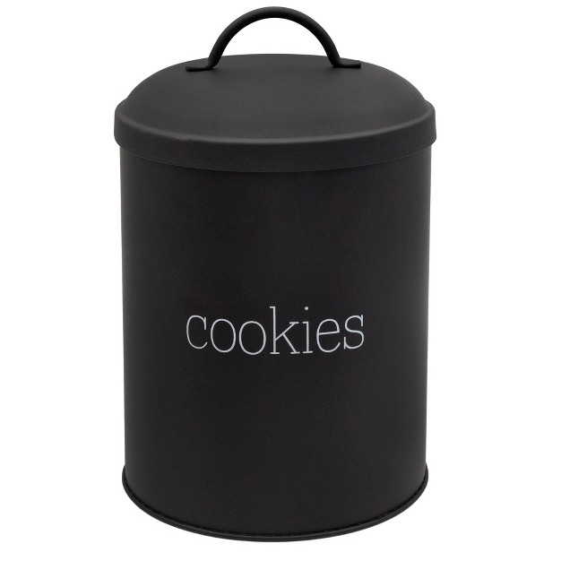 Auldhome Design Enamelware Cookie Jar Modern Farmhouse Treats Canister