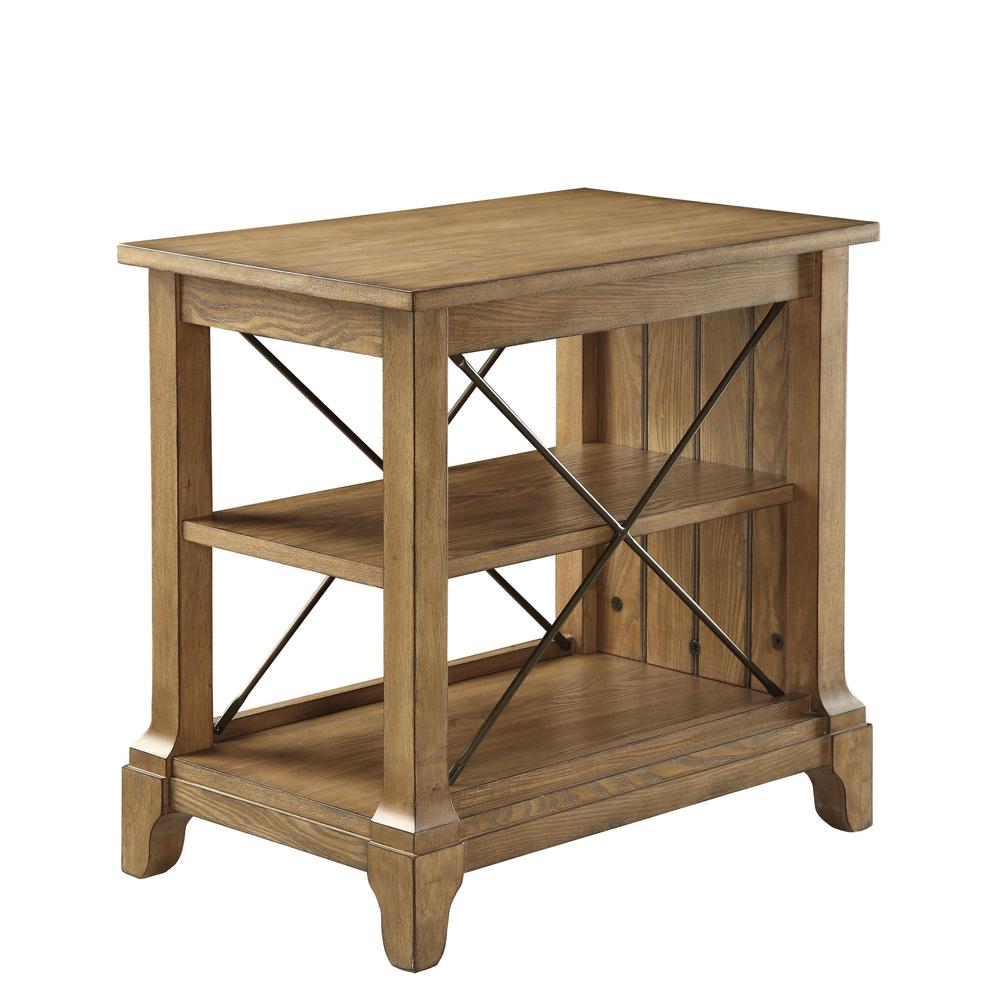 Acme Furniture Hiroko Oak Side Table