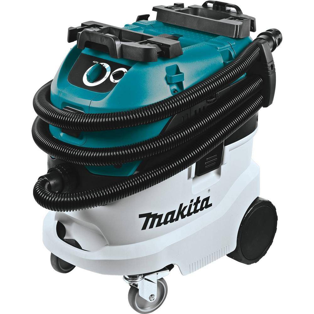 Makita 11 Gal. WetDry HEPA Filter Dust ExtractorVacuum with bonus 15.5 in. Medium Interlocking Tool Box VC4210L197211-7