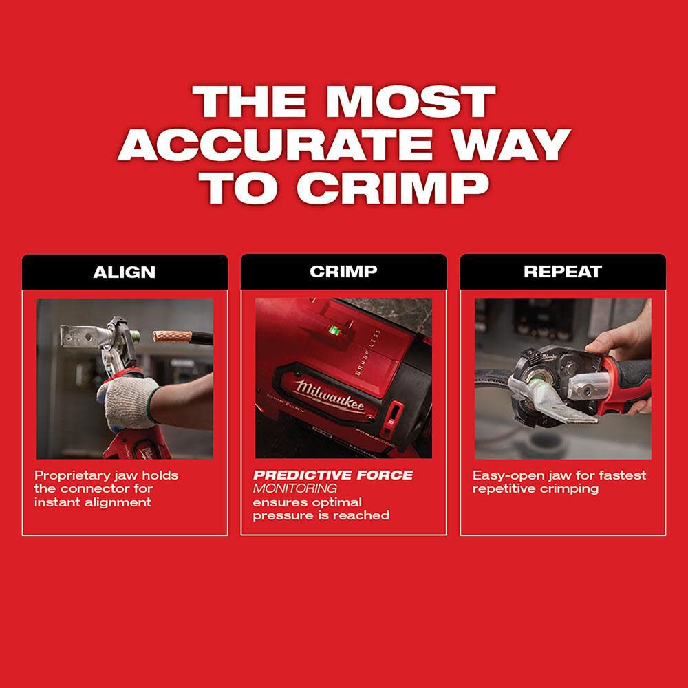 Milwaukee M18FORCE LOGIC 600 MCM Crimper 2679-22 from Milwaukee