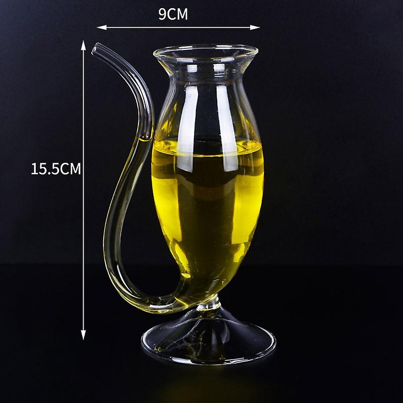 3types Red Wine Glass Cup Whiskey Glass Heat Resistant Glass Sucking Juice Milk Cup Tea Wine Cup With Drinking Tube Straw New