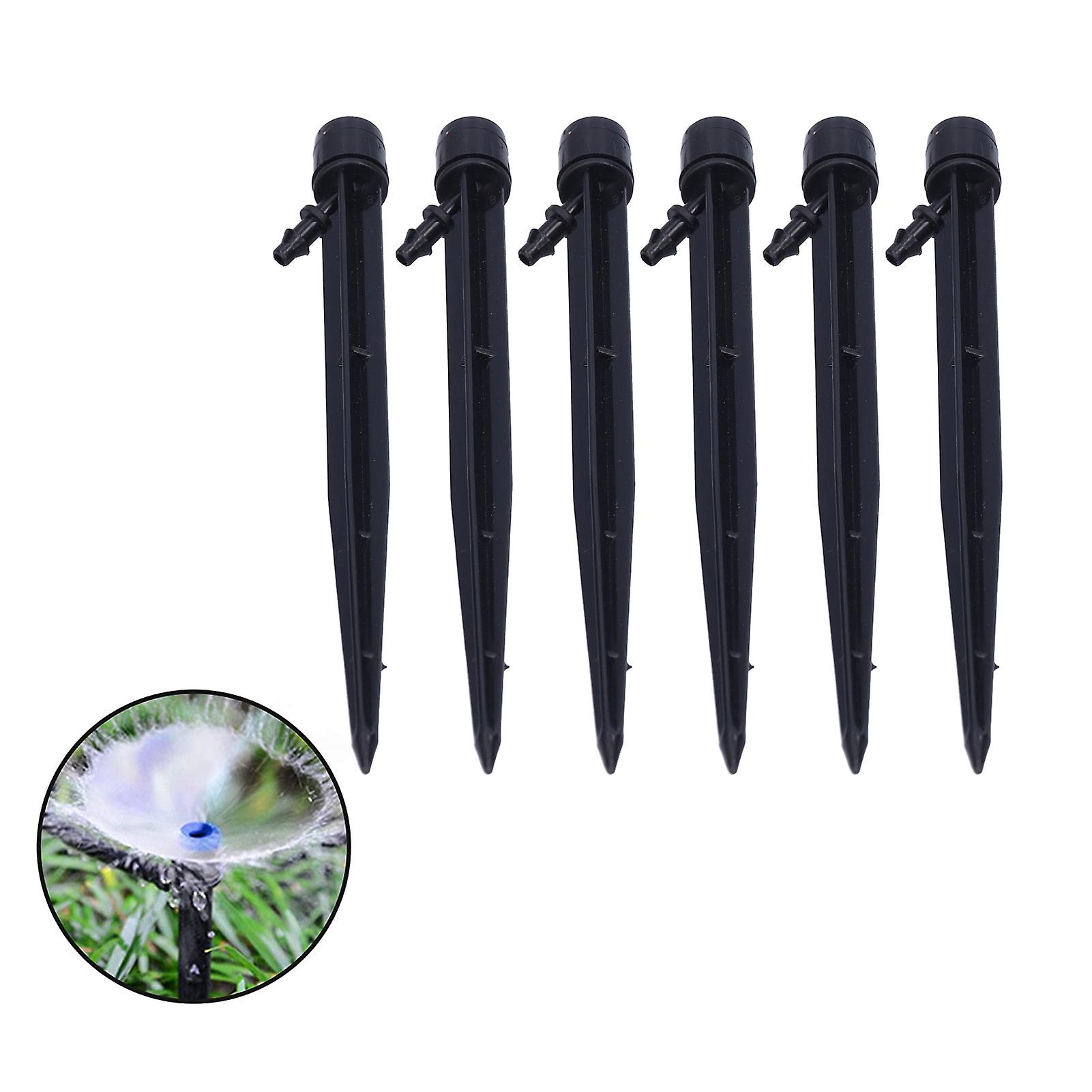 50PCS 1/4 Ground Insert Type Irrigation Dripper Drip Sprinkler for Garden Watering System