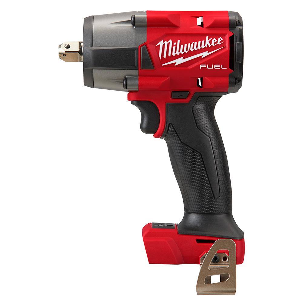 MW M18 FUEL GEN-2 18V Lithium-Ion Brushless Cordless Mid Torque 12 in. Impact Wrench with Pin Detent (Tool-Only) 2962P-20