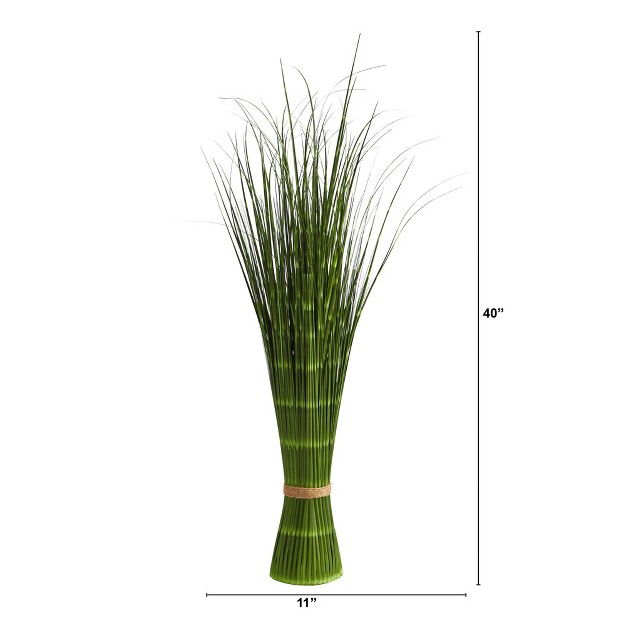 Nearly Natural 40 in Onion Grass Artificial Plant