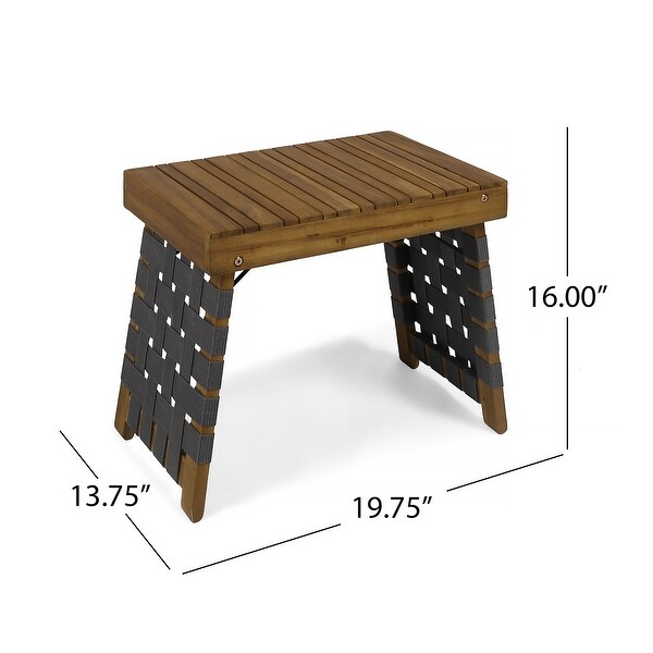 Foldable Outdoor Side Table with Waterresistant Nylon for Easy Storage or Transport