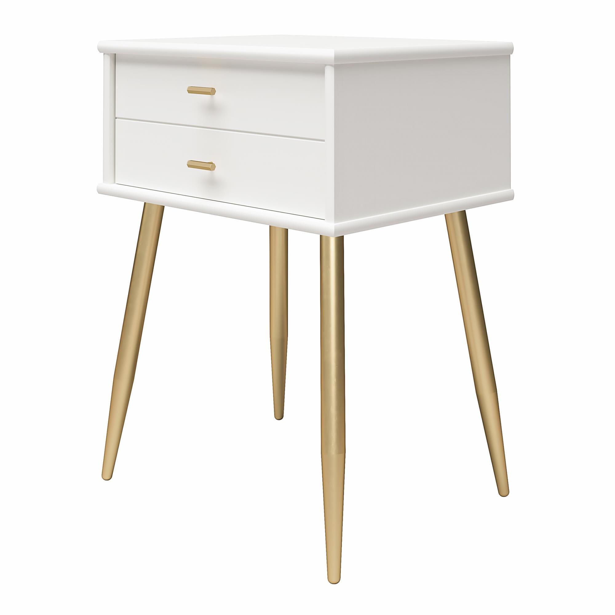 Little Seeds Valentina 1 Drawer Nightstand, White