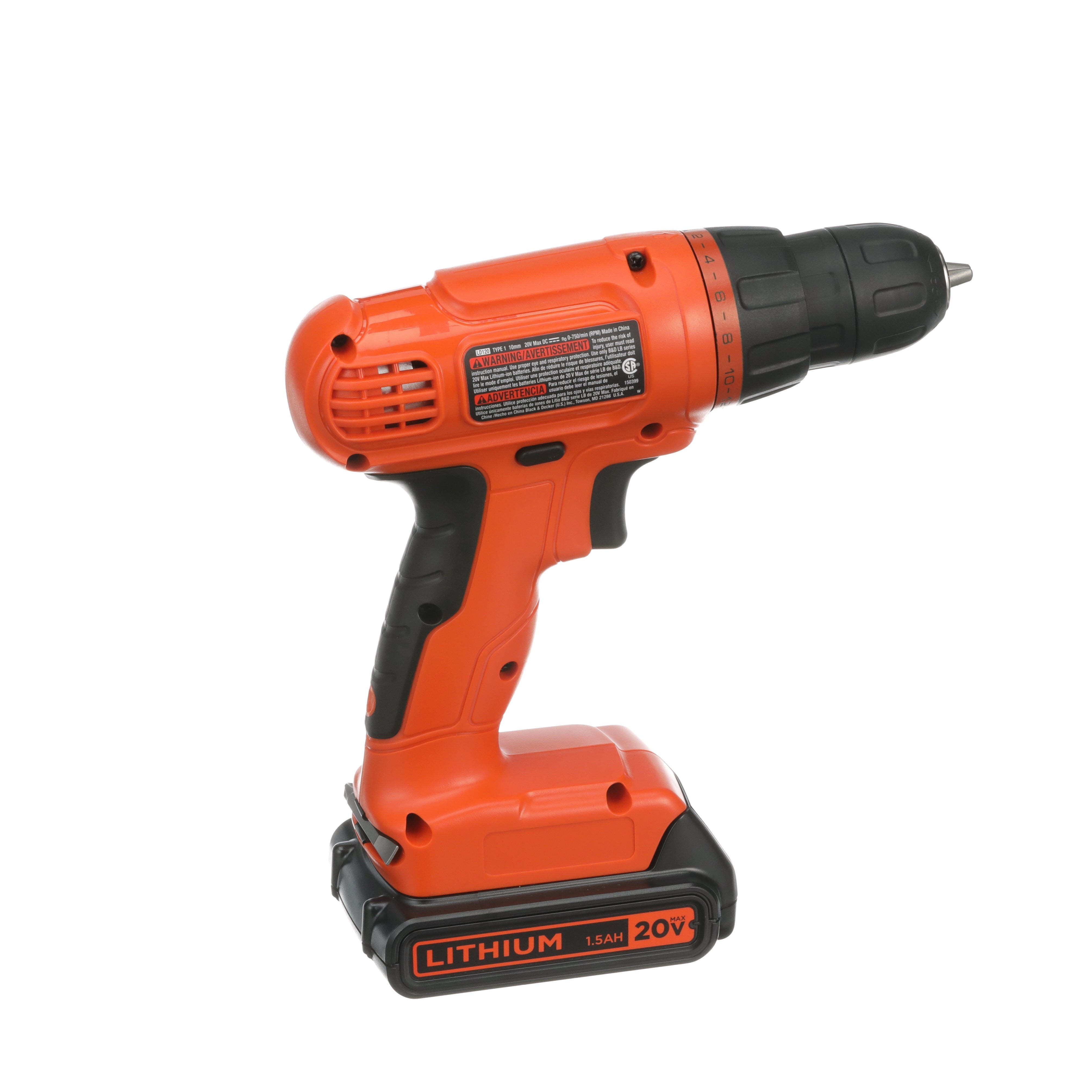 20V MAX* POWERCONNECT™ Cordless Drill Kit + 100 pc. Kit