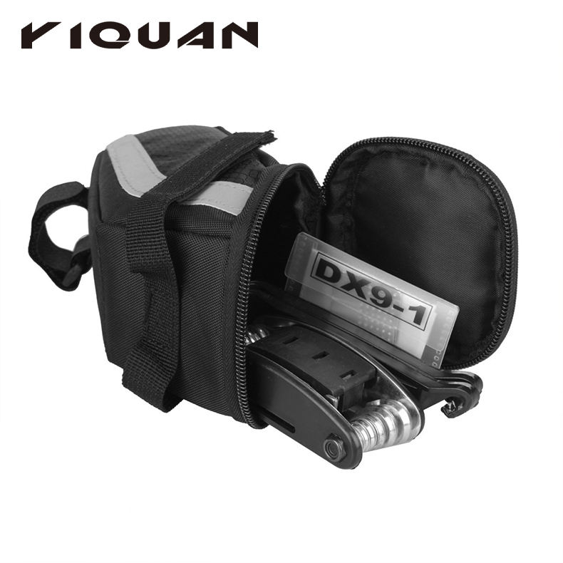 Bicycle Tail Bag Mountain Road Bike Saddle Bag Waterproof Cycling Accessory Durable Rear Seat Bag