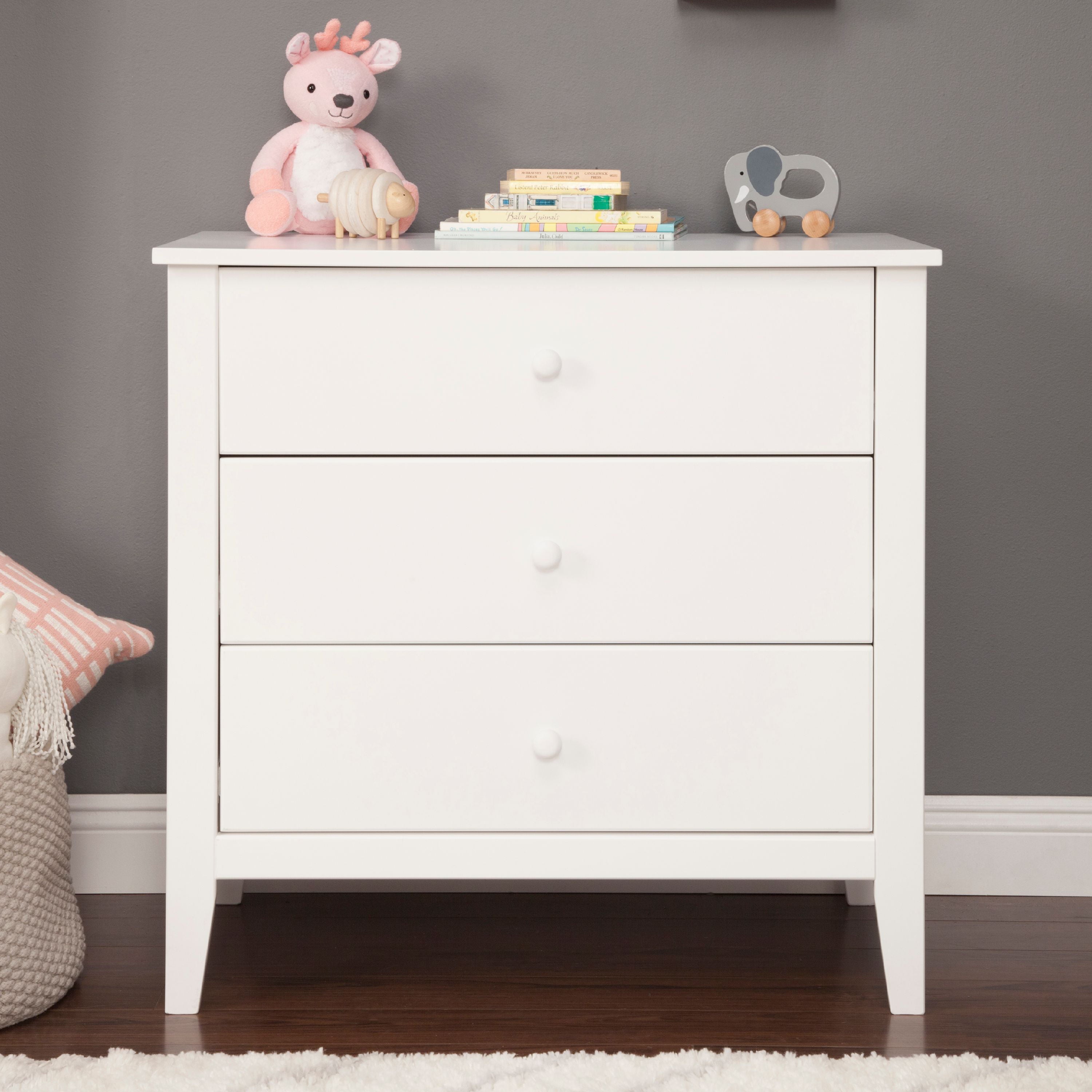 Carter's by DaVinci Morgan 3-Drawer Dresser in White