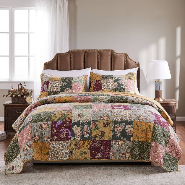 Greenland Home Fashions Antique Chic Quilt Set