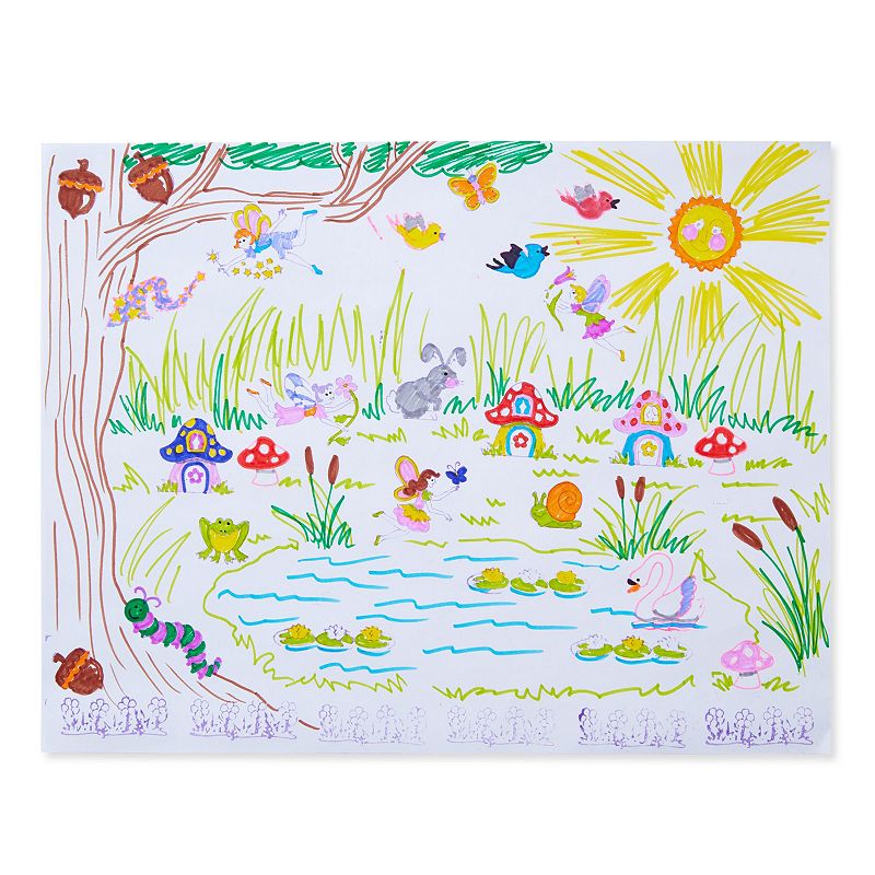 Melissa and Doug Stamp-A-Scene Fairy Garden