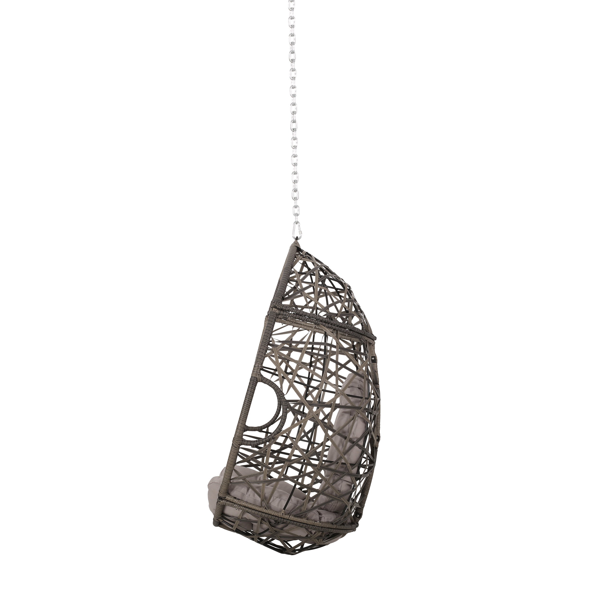 Layden Indoor/Outdoor Wicker Hanging Egg / Teardrop Chair (NO STAND)