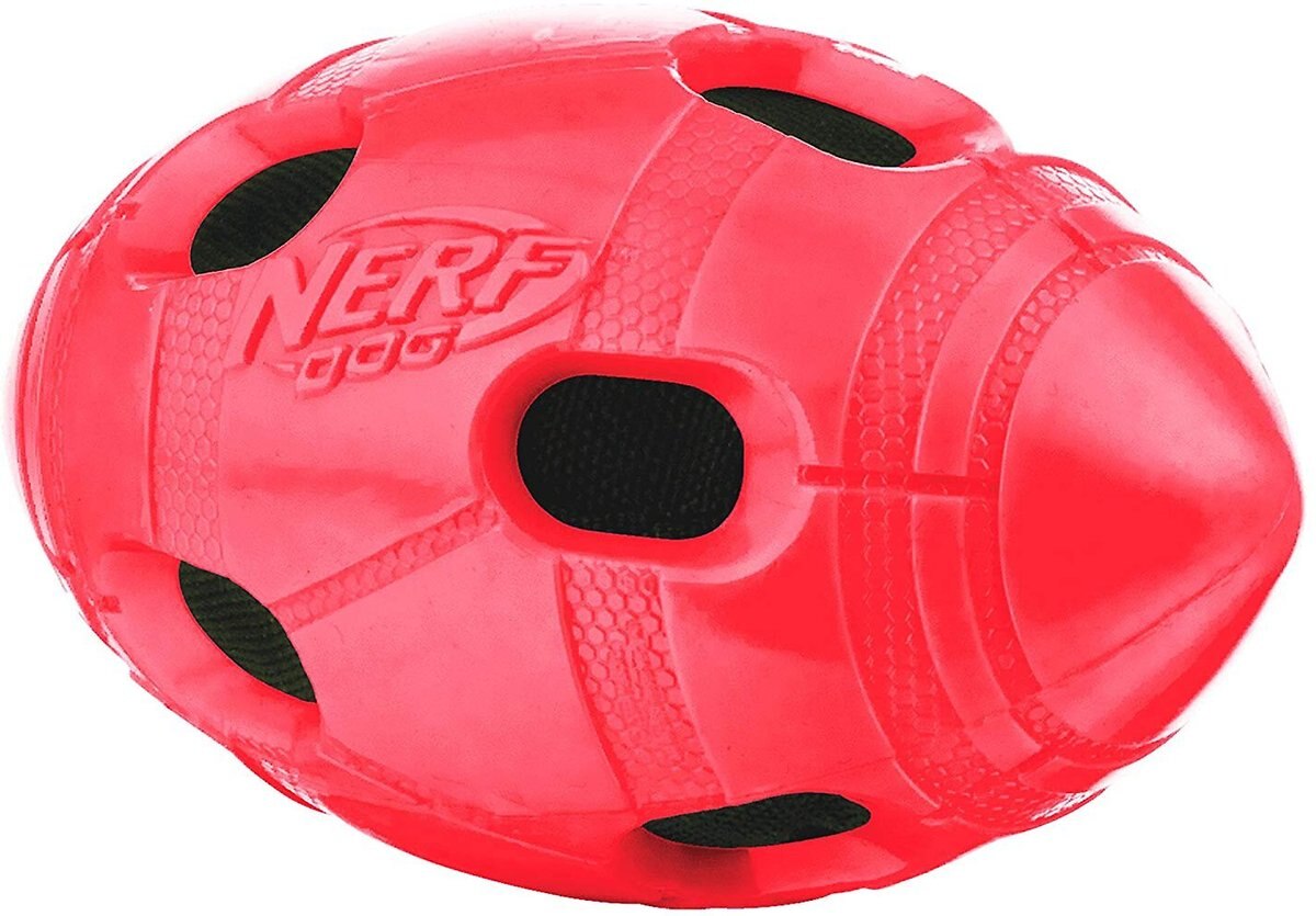 Nerf Dog Bash Crunch Football Dog Toy