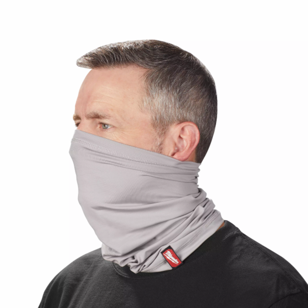 Face Guard and Neck Gaiter Multi-Functional Gray