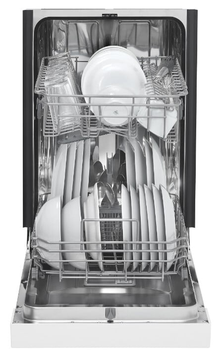 Danby DDW1804EW Danby 18 White Built-In Dishwasher