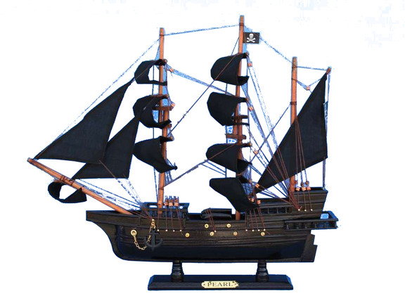 Handcrafted Model Ships PEARL 20 Wooden Edward Eng...