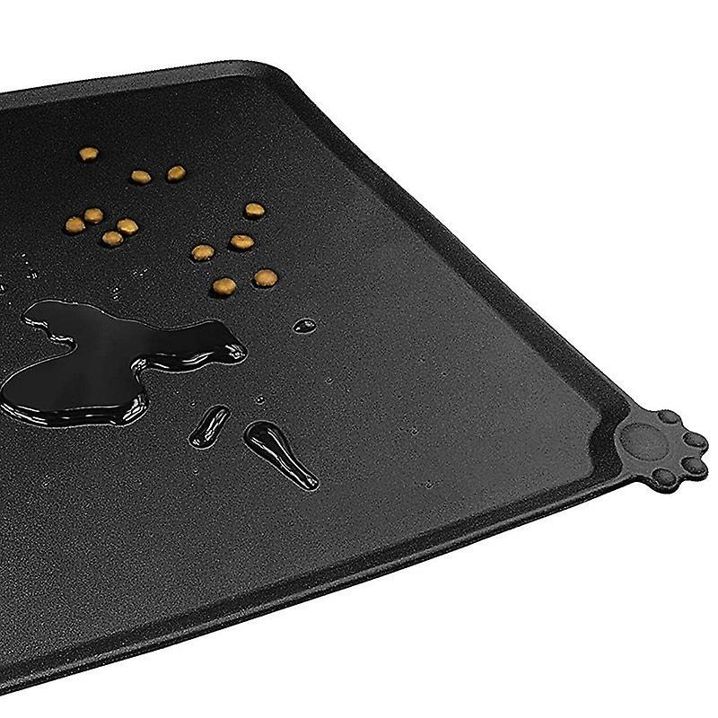 Waterproof silicone dog food mat