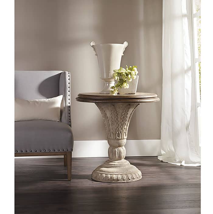 Hooker Furniture Living Room Solana Round Accent Table