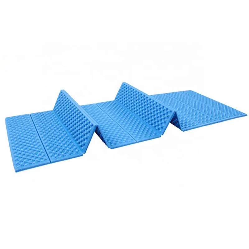 Aluminium Coating Egg Crate Folding Foam Picnic Mat Camping Moisture proof Heat Insulation Sleeping Pad