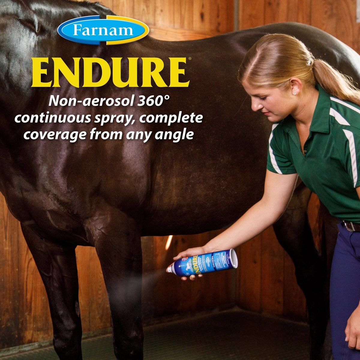 Farnam Endure Sweat-Resistant Fly Repellent Horse Spray