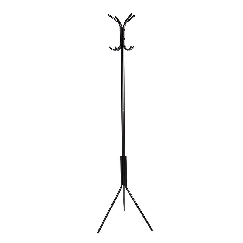 Mind Reader Alloy Collection 8-Hook Metal Coat Rack