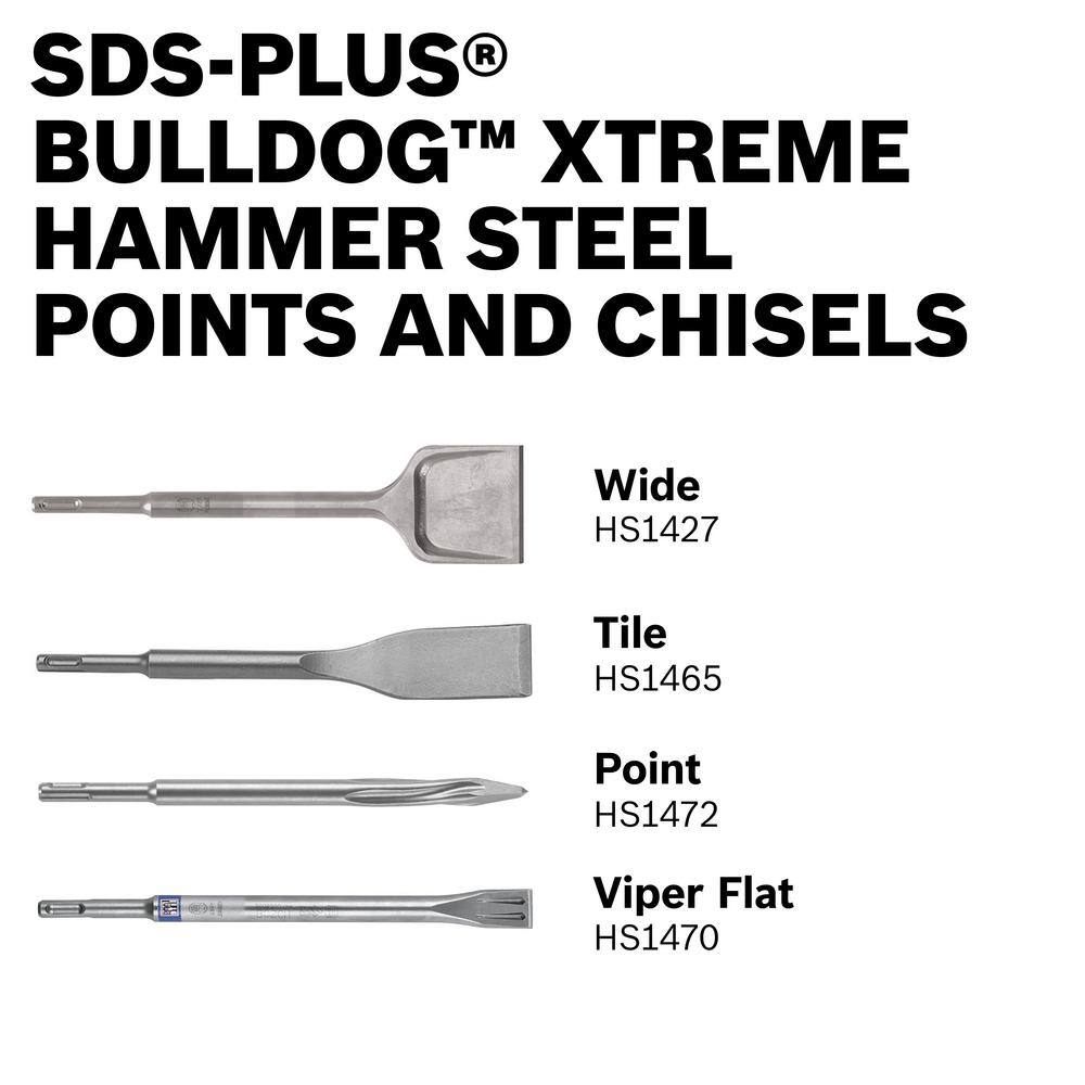 Bosch Bulldog Xtreme 34 in. x 10 in. SDS-Plus Viper Flat Chisel HS1470