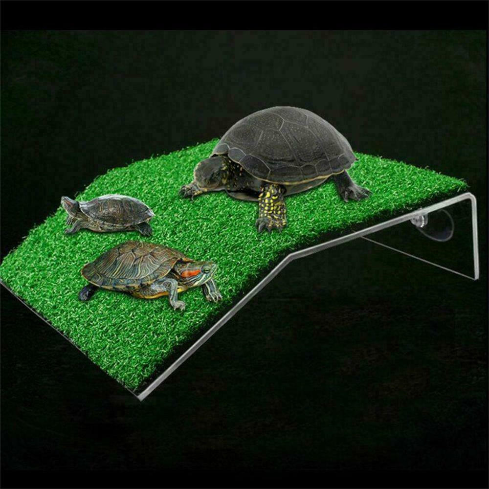 Turtle Basking Platform Turtle Floating Island Aquarium Moss Island Climbing Turtle Ladder Lawn Aquarium Accessories Decoration