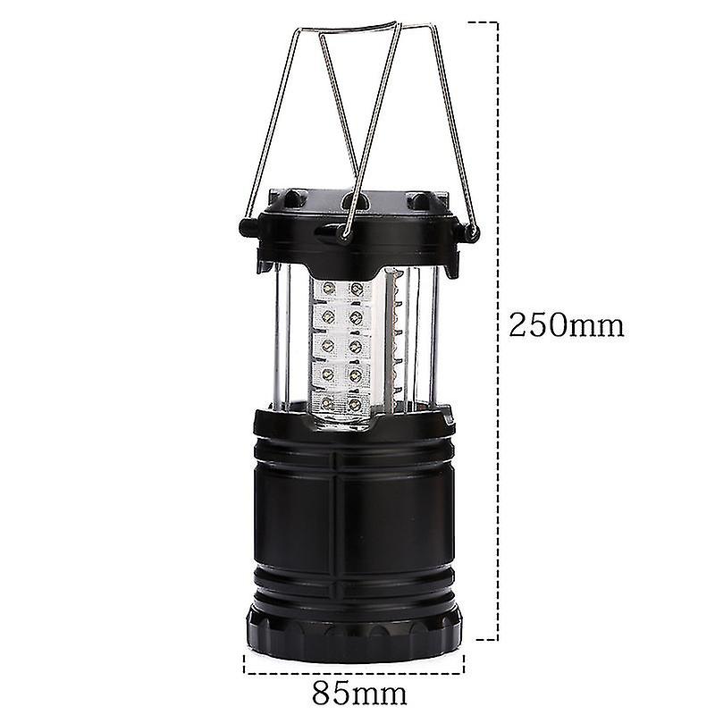 Led Camping Lantern， Collapsible Portable Led Lanterns， Battery Powered Emergency Light， Lightweight Waterproof， For Camping， Hiking， Garden， Outages