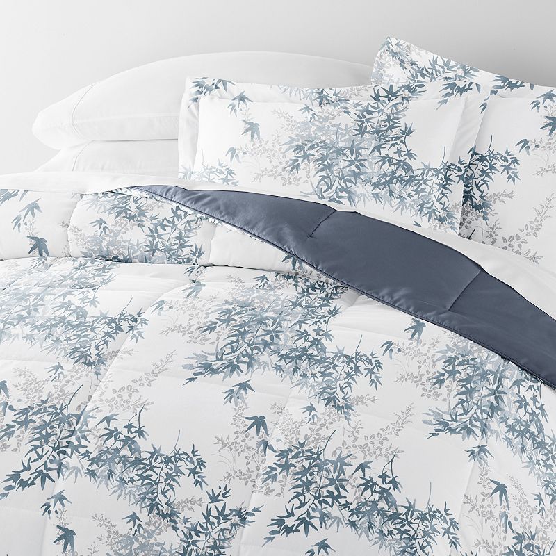 Urban Loft's Ultra Soft Floral Patterned Reversible Comforter Set Microfiber