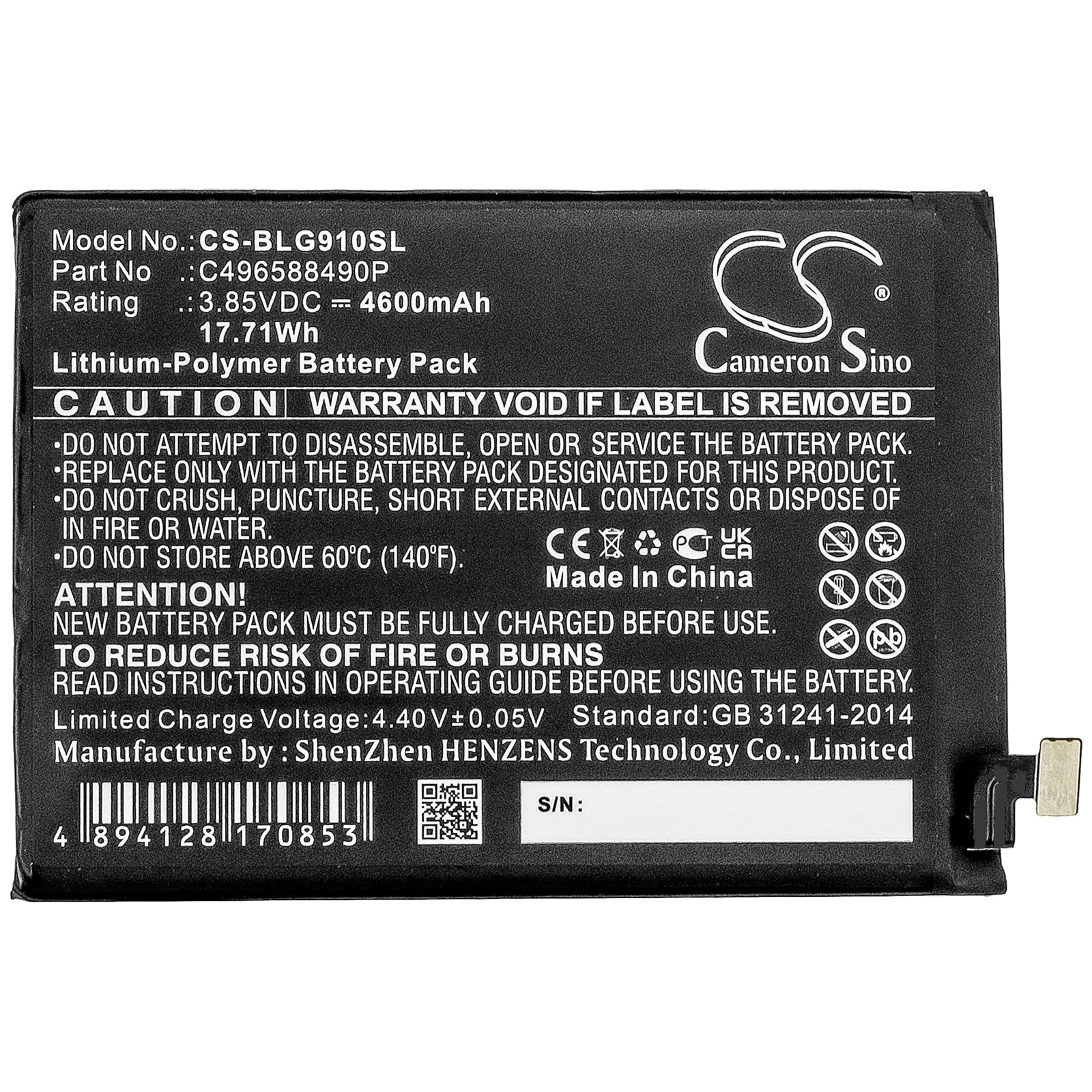 BLU G0530WW G91 Pro Replacement Battery BatteryClerkcom Mobile Phone