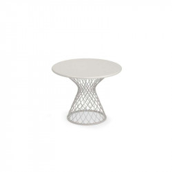 Table basse de jardin metal pour salon de jardin design Como EMU