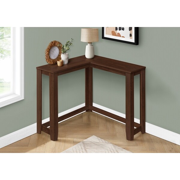 Accent Table， Console， Entryway， Narrow， Corner， Living Room， Bedroom， Laminate， Contemporary， Modern - 35.5