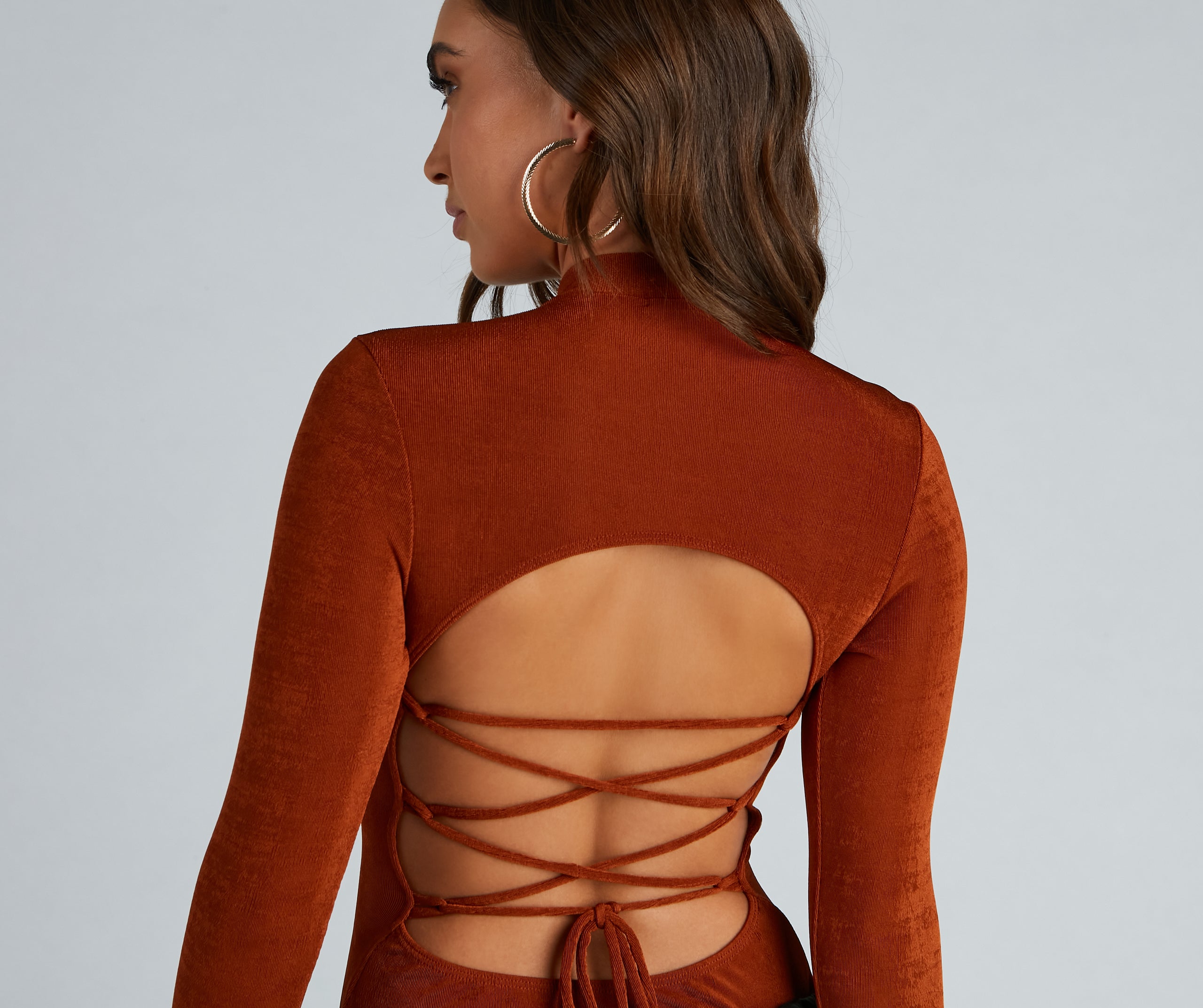 Turn Heads Strappy Back Bodysuit