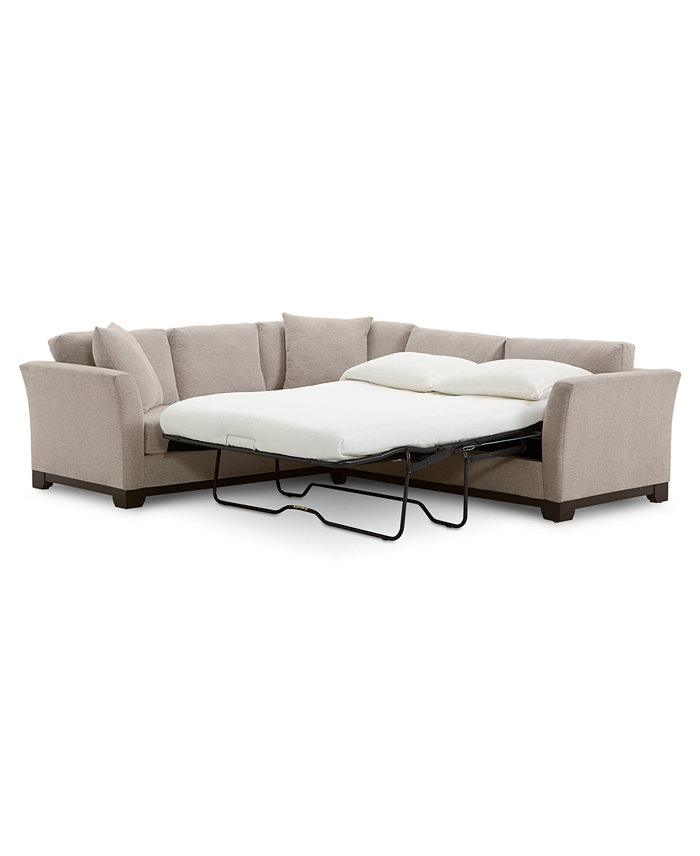 Furniture Elliot II 108 Fabric 2-Pc. Sleeper Sofa Sectional