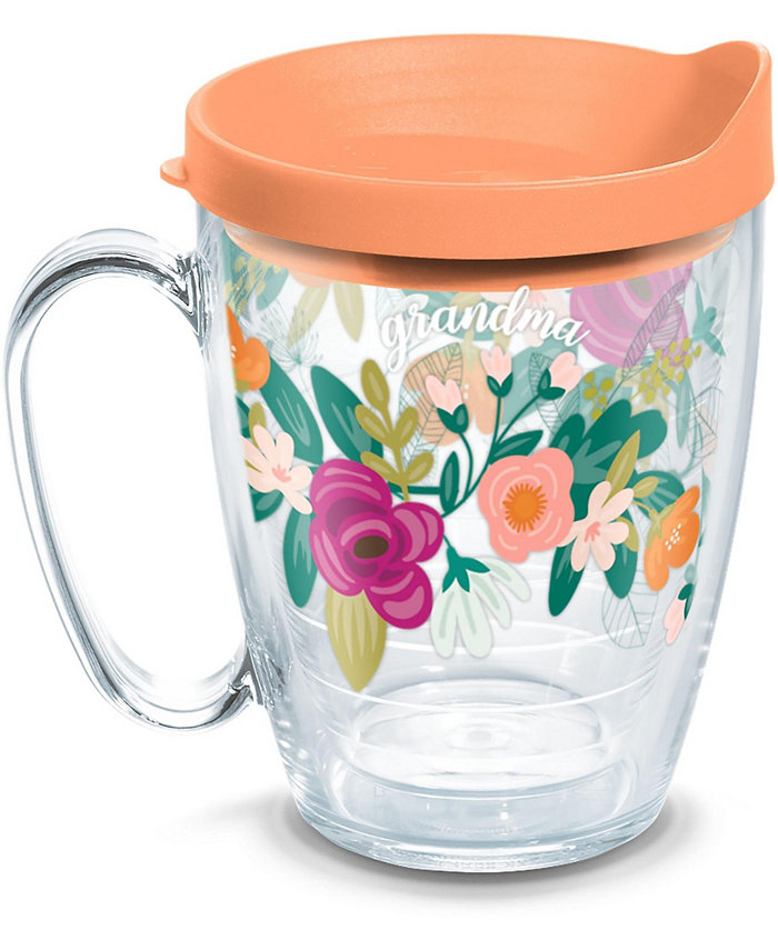 Tervis Tumbler Tervis Grandma Floral Made in USA Double Walled  Insulated Tumbler Travel Cup Keeps Drinks Cold and Hot 16oz Mug Classic