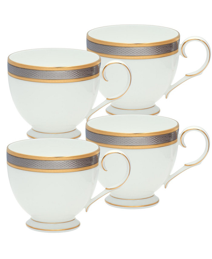 Noritake Brilliance Set of 4 Cups 7 OZ.